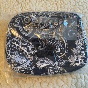 Vera Bradley Compact Zip Hanging Organizer - Royal Paisley Neutral